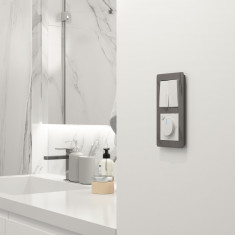 Терморегулятор электромеханический для теплого пола (белый матовый) W1151161 &mdash; Multielectrika