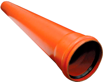 Труба рыжая 110х2,0м (3,2мм) ПВХ Солекс &mdash; Multielectrika