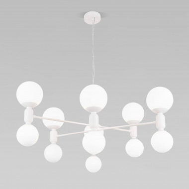 Умная подвесная люстра с плафонами 30182 белый — Multielectrika