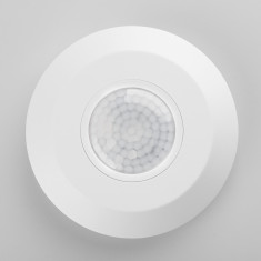 Инфракрасный датчик движения 6м 2000W 360° IP20 SNS-M-11 белый &mdash; Multielectrika