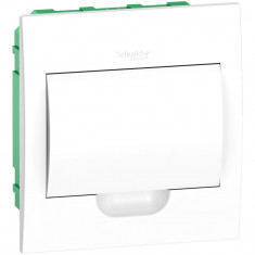 Корпус встраиваемый Systeme Electric City9 Box с белой дверцей 1ряд/8мод &mdash; Multielectrika