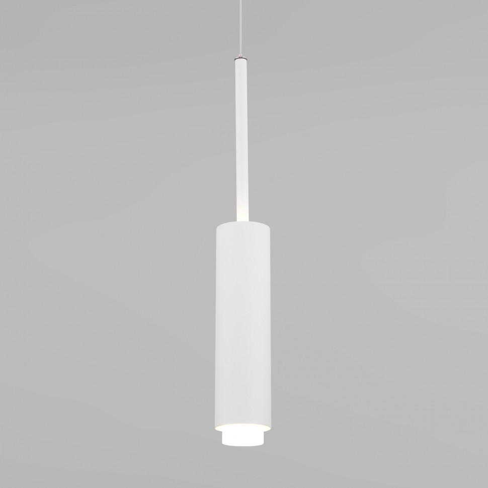 Подвесной светодиодный светильник в стиле лофт 50203/1 LED белый фото 1 — Multielectrika