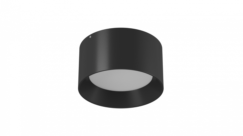 BQ-SF12-BL-WW, светильник накладной, черный, 12Вт, 3000К фото 1 &mdash; Multielectrika