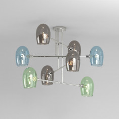 Потолочный светильник 70141/8 хром &mdash; Multielectrika