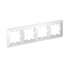 Рамка на 4 поста Systeme Electric AtlasDesign Air белый &mdash; Multielectrika