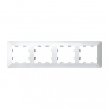 Рамка на 4 поста Systeme Electric AtlasDesign Air белый — Multielectrika