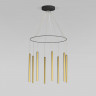 Светодиодный подвесной светильник в цвете латунь 301101 LED латунь
