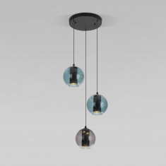 Подвесной светильник 50258/3 LED дымчатый/бирюзовый &mdash; Multielectrika