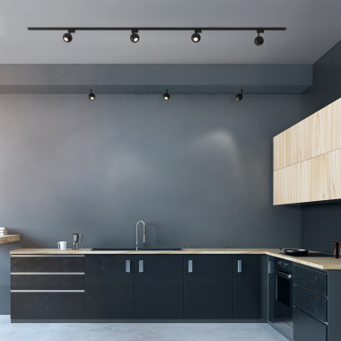 Трековый светодиодный светильник для однофазного шинопровода Ball Белый 8W 4200K LTB76 — Multielectrika