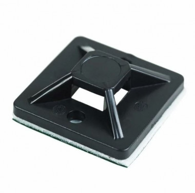 Площадка самоклеящаяся Rexant 20х20 мм, черная, упаковка 100 шт. — Multielectrika