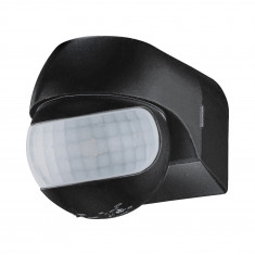 Инфракрасный датчик движения 12м 800W 180° IP54 черный SNS-M-10 черный &mdash; Multielectrika