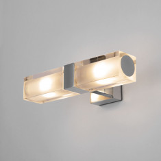 Влагостойкий настенный светильник Duplex 2x28W 1228 AL14 хром &mdash; Multielectrika