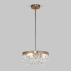 Умная потолочная люстра с хрусталем 60165/3 латунь фото 1 &mdash; Multielectrika