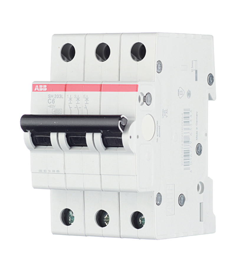 Автоматический выключатель ABB SH203L C6 2CDS243001R0064 фото 1 — Multielectrika