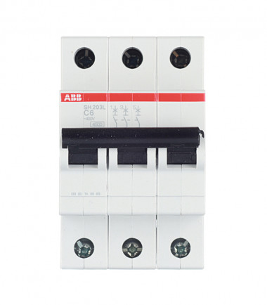 Автоматический выключатель ABB SH203L C6 2CDS243001R0064 — Multielectrika