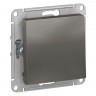 Выключатель одноклавишный Schneider Electric Atlas Design сталь