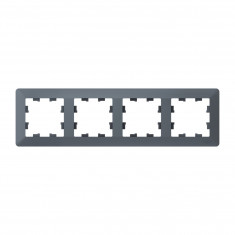 Рамка на 4 поста Systeme Electric AtlasDesign Air грифель &mdash; Multielectrika