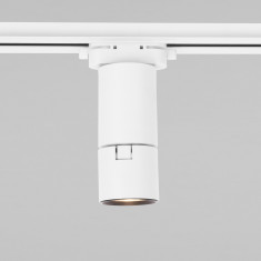 Трековый светильник для однофазного шинопровода Sens белый матовый 10 Вт 4200K 85047/01 &mdash; Multielectrika