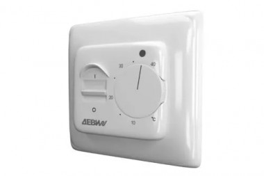  Терморегулятор ДЕВИ Base белый, с датчиком пола  — Multielectrika