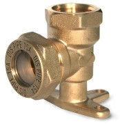 Угольник с креплением IWS 15х1/2" ВН. &mdash; Multielectrika