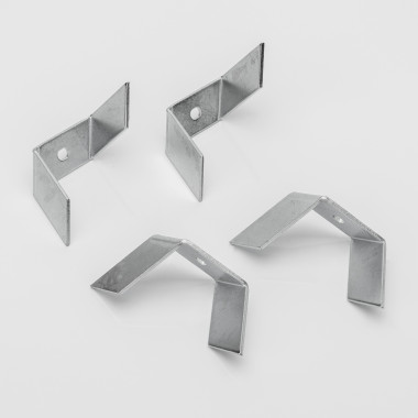  Освещение Светодиодная подсветка Сопутствующие товары Комплект креплений для профиля DesignLed 010383 — Multielectrika