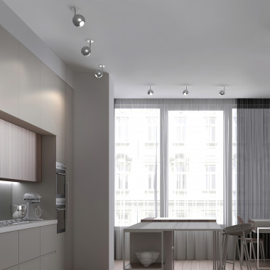 Встраиваемый точечный светодиодный светильник 9926 LED 12W 4200K белый — Multielectrika