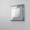 Выключатель жалюзи серебряный W1124506 фото 4 &mdash; Multielectrika