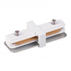 Коннектор прямой для однофазного шинопровода белый TRC-1-1-I-WH &mdash; Multielectrika