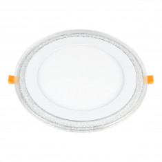 Встраиваемый светодиодный светильник DLR024 12+6W 4200K &mdash; Multielectrika