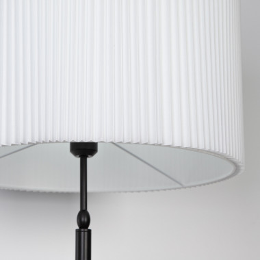 Напольный светильник с тканевым абажуром 01163/1 черный — Multielectrika