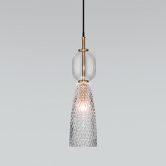 Подвесной светильник со стеклянным плафоном 50211/1 прозрачный &mdash; Multielectrika