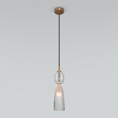 Подвесной светильник со стеклянным плафоном 50211/1 прозрачный &mdash; Multielectrika