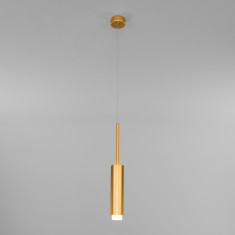 Подвесной светодиодный светильник 50203/1 LED матовое золото &mdash; Multielectrika