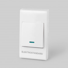 Кнопка для проводного звонка 26021/00 белый &mdash; Multielectrika