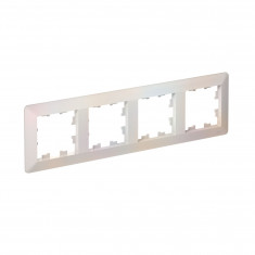 Рамка на 4 поста Systeme Electric AtlasDesign Air жемчуг &mdash; Multielectrika