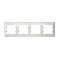 Рамка на 4 поста Systeme Electric AtlasDesign Air жемчуг &mdash; Multielectrika