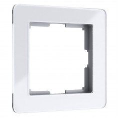 Рамка из акрила на 1 пост Acrylic белый W0012701 &mdash; Multielectrika