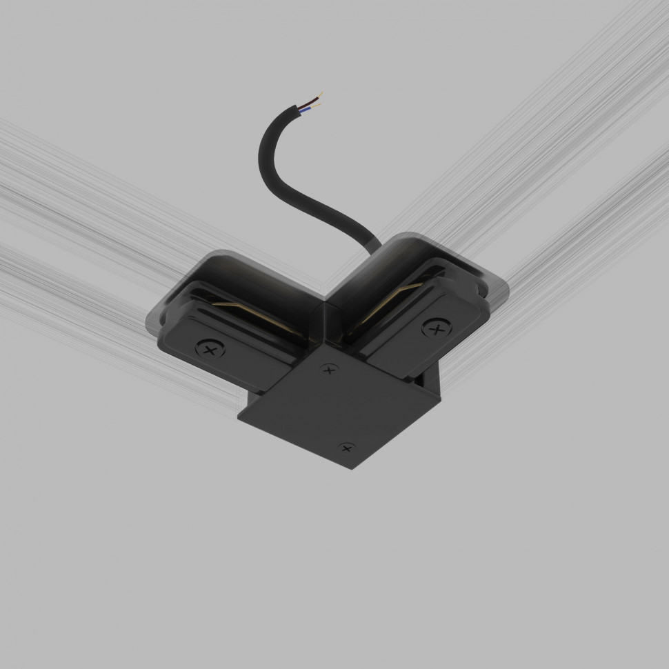 Соединитель электрический коннектор угловой с вводом питания для однофазного шинопровода 85012/00 фото 1 — Multielectrika