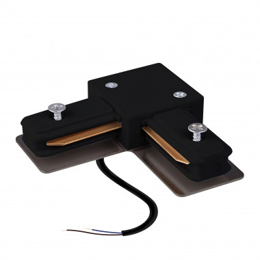 Соединитель электрический коннектор угловой с вводом питания для однофазного шинопровода 85012/00 — Multielectrika