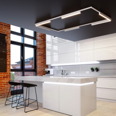 Трековый светодиодный светильник для трехфазного шинопровода X-Line белый матовый LTB55 — Multielectrika