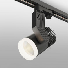 Трековый светодиодный светильник для однофазного шинопровода Accord черный 20W 4200K (1 шт.) LTB36 &mdash; Multielectrika