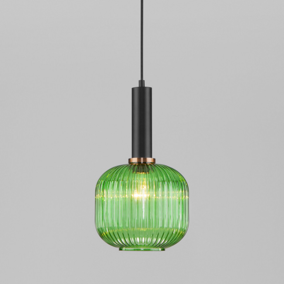 Подвесной светильник 50182/1 зеленый фото 1 &mdash; Multielectrika
