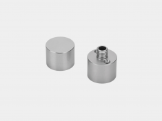 END-360, комплект алюминиевых заглушек (с отверстием и без отверстия) &mdash; Multielectrika