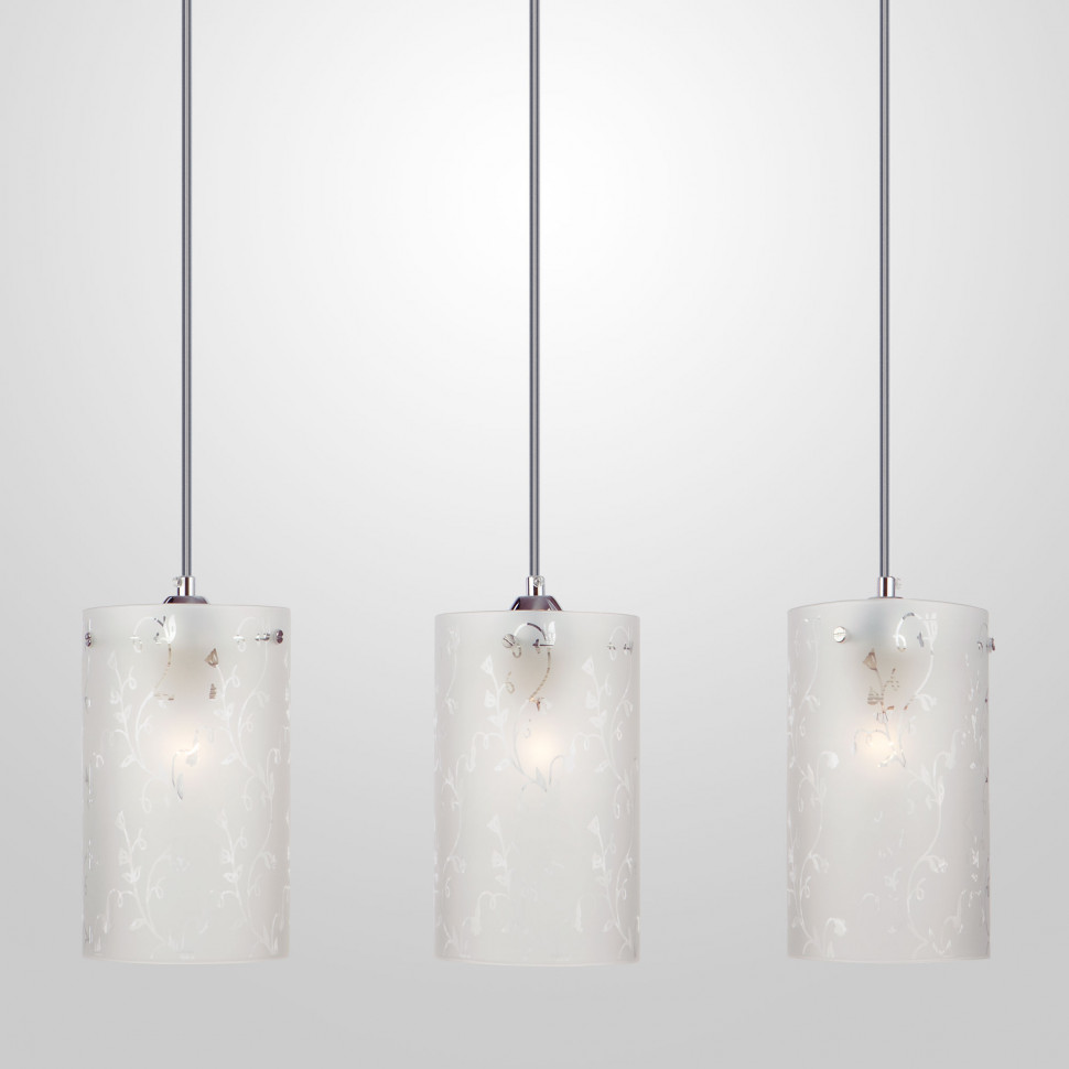 Подвесной светильник 1129/3 хром фото 1 &mdash; Multielectrika