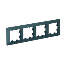 Рамка на 4 поста Systeme Electric AtlasDesign Air изумруд &mdash; Multielectrika