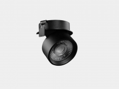 R-SRC-BL-WW Cветильник RINK, встраиваемый, 3000К, 10Вт, черный, φ83*61 &mdash; Multielectrika
