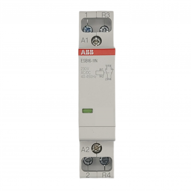 Контактор ESB16-11N-06 модульный (16А АС-1, 1НО+1НЗ), катушка 230В AC/DC 1SBE111111R0611 — Multielectrika