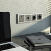 Выключатель двухклавишный (графит матовый) W1120064 фото 2 &mdash; Multielectrika