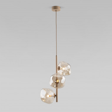 Подвесной светильник со стеклянными плафонами 11107 Lava Sabia — Multielectrika