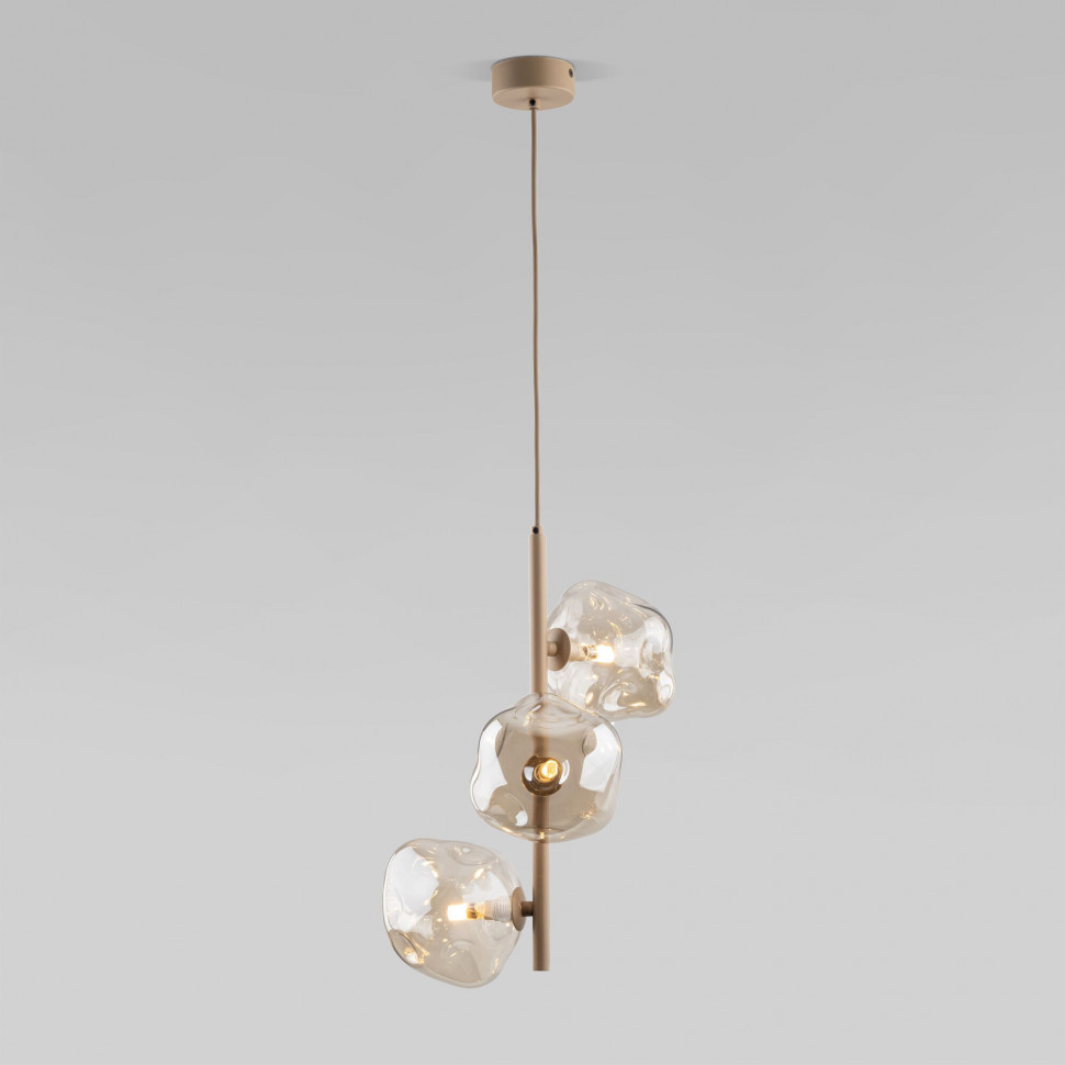 Подвесной светильник со стеклянными плафонами 11107 Lava Sabia фото 1 &mdash; Multielectrika